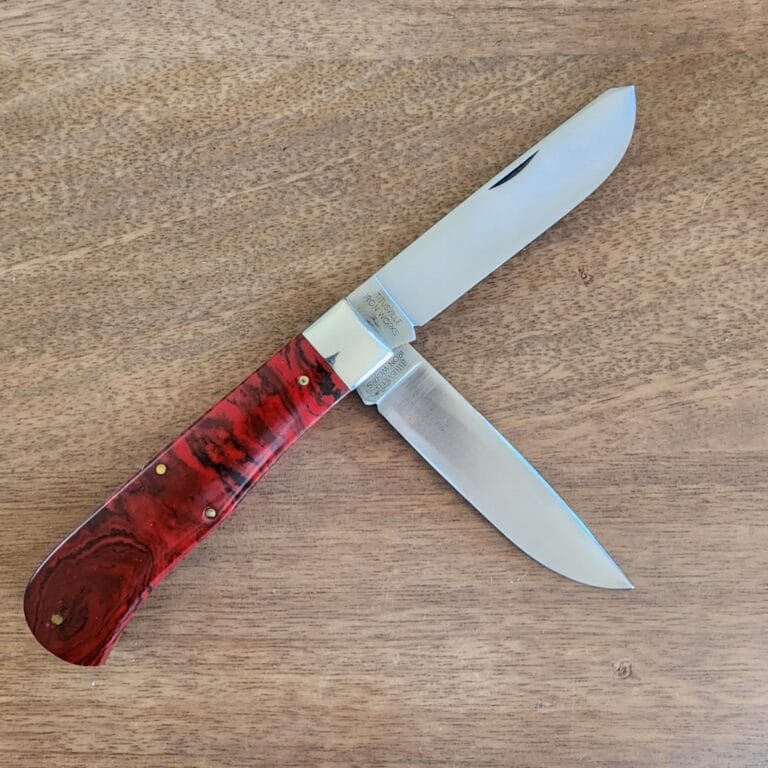 Great Eastern Cutlery #235208 (1 of 37 made, SN 14) Hand Mixed Epoxy Handle knives for sale