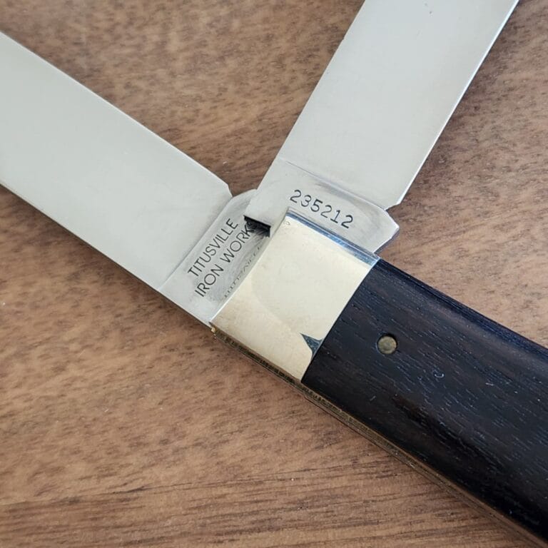 Great Eastern Cutlery #235212 EC Ebony Wood knives for sale