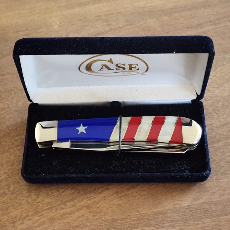 Case USA Beautiful All American Trapper EX25 knives for sale