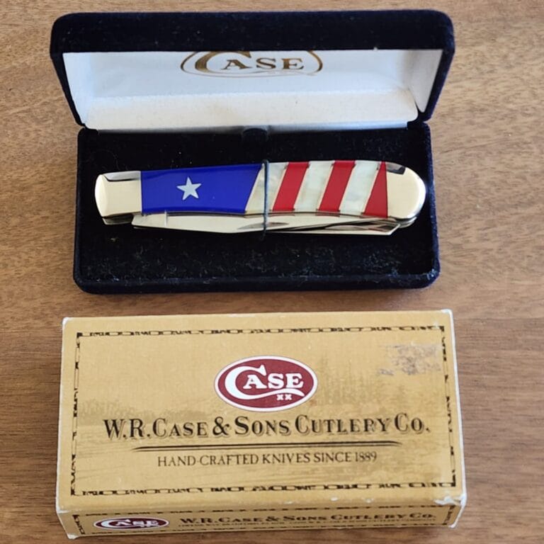 Case USA Beautiful All American Trapper EX25 knives for sale