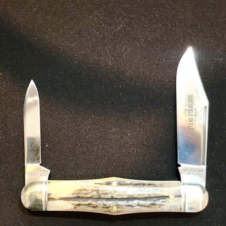 Great Eastern Cutlery #321224 Sambar Stag knives for sale