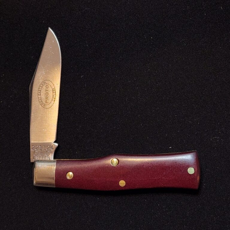 Great Eastern Cutlery #221124 Red Stone ESPL PROTOTYPE knives for sale