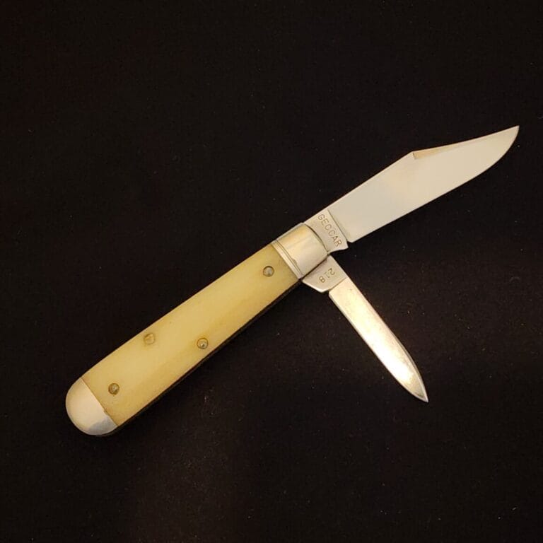 Great Eastern Cutlery #141118 Smooth White Bone knives for sale