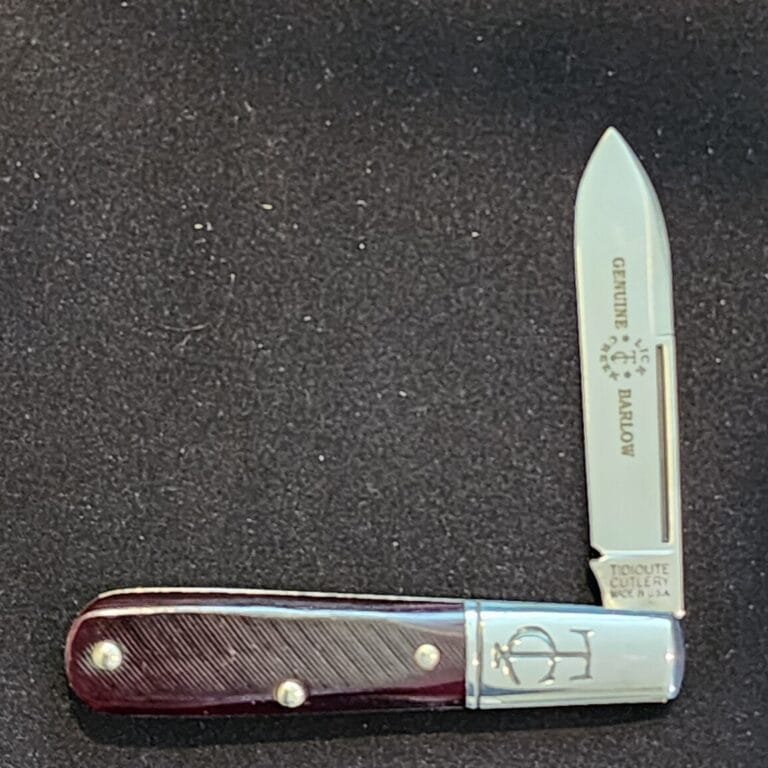 Great Eastern Cutlery #142116 Black Cherry Sawcut Bone knives for sale