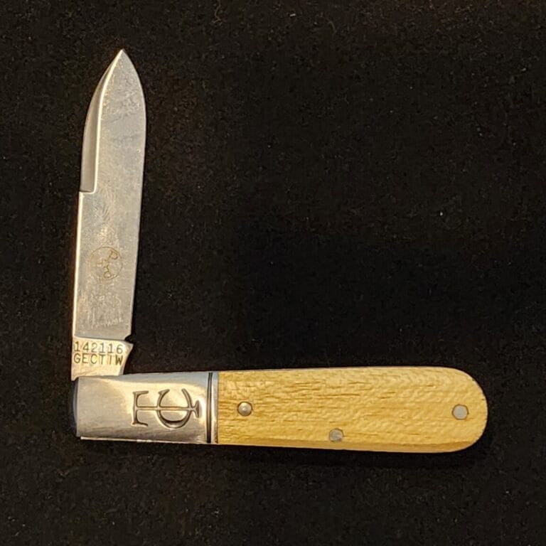 Great Eastern Cutlery #142116 Yellow Heart Wood knives for sale