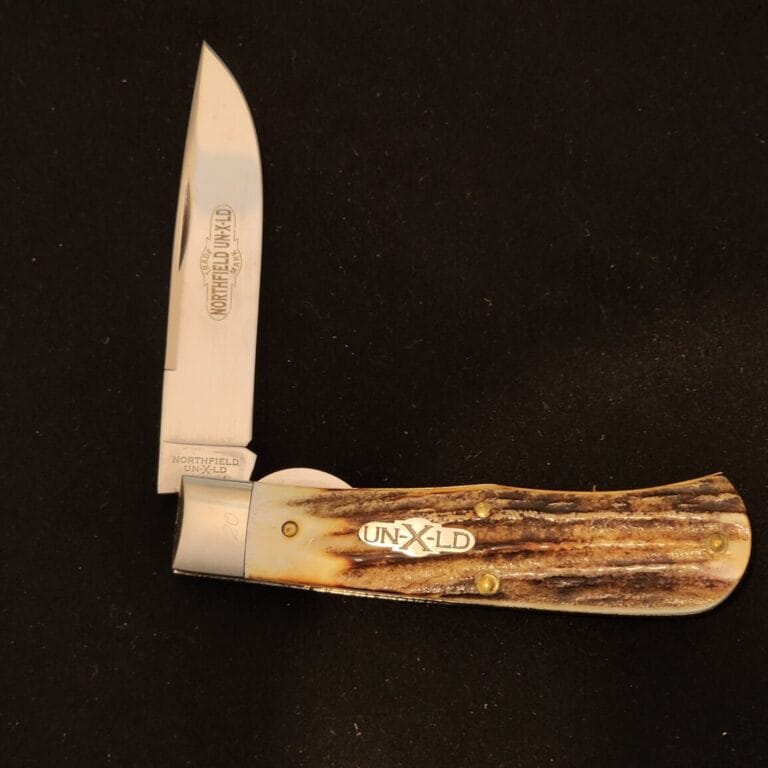 Great Eastern Cutlery #735109 LHL Burnt Stag knives for sale