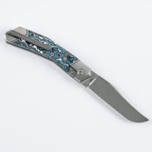 BIONIC JACK - FAT CARBON FROST HAND SATIN knives for sale