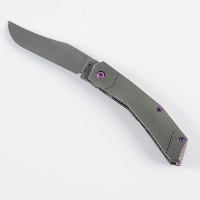 BIONIC JACK - TITANIUM STONEWASH knives for sale