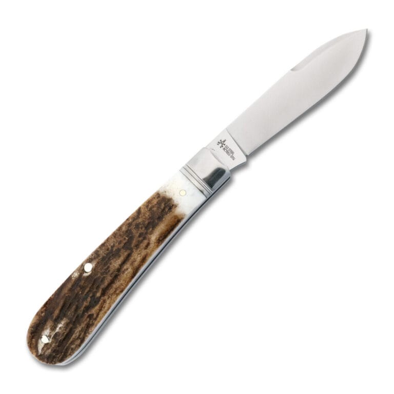 RoseCraft Blades Nolichucky Jack Vintage Moss Brown Bone RCT011-STG knives for sale