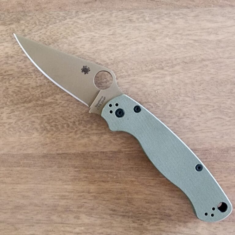 Spyderco Paramilitary 2 PM2 REC Exclusive OD Green G10 CTS-204P FDE C81GPODFDE2 knives for sale