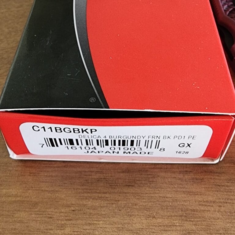 Spyderco Delica 4 Burgundy FRN BK PD1 PE C11BGBKP knives for sale