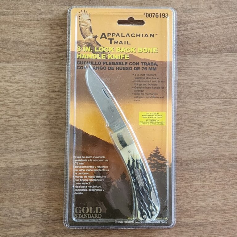 Appalachian Trail 3 " Lock Back Bone Folder knives for sale