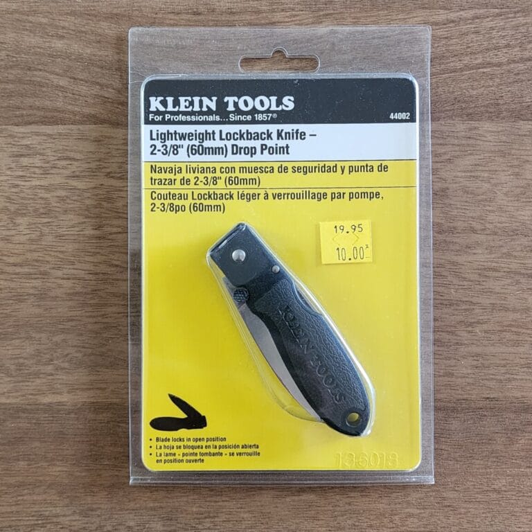 Klein Tools Lightweight Lockback knives for sale