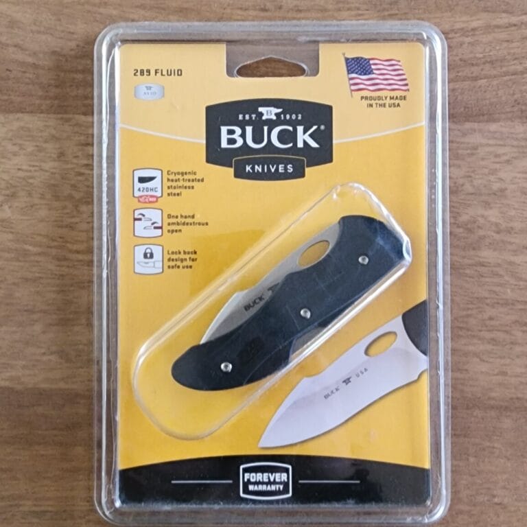 Buck USA Lock Back 289 Fluid knives for sale