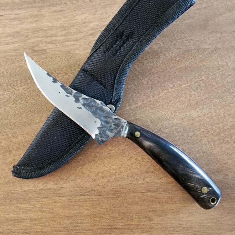 DC Hand Forged Buffalo Horn Fixed Blade knives for sale