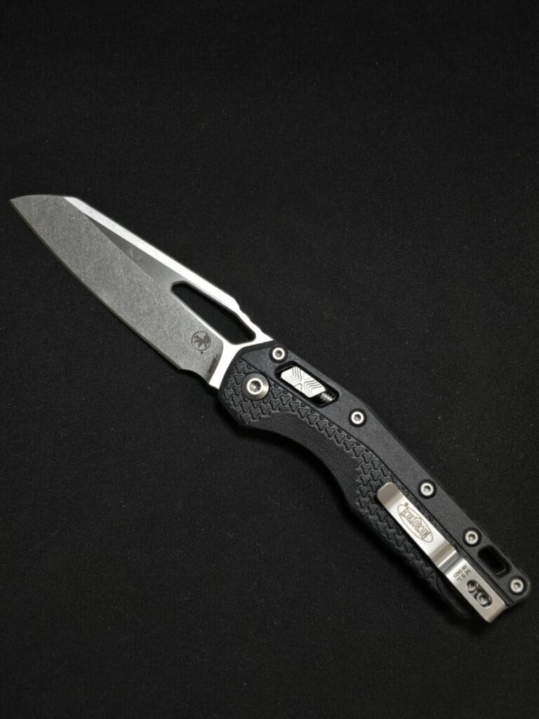 Microtech USA MSI S/E Tri-grip Polymer Black Stonewash Standard 210T-10 PMBK 08/2023 knives for sale