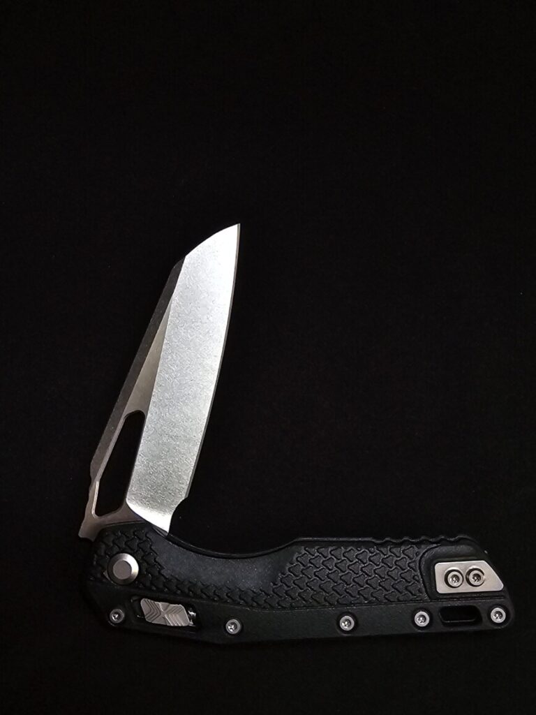 Microtech USA MSI S/E Tri-grip Polymer Black Stonewash Standard 210T-10 PMBK 08/2023 knives for sale