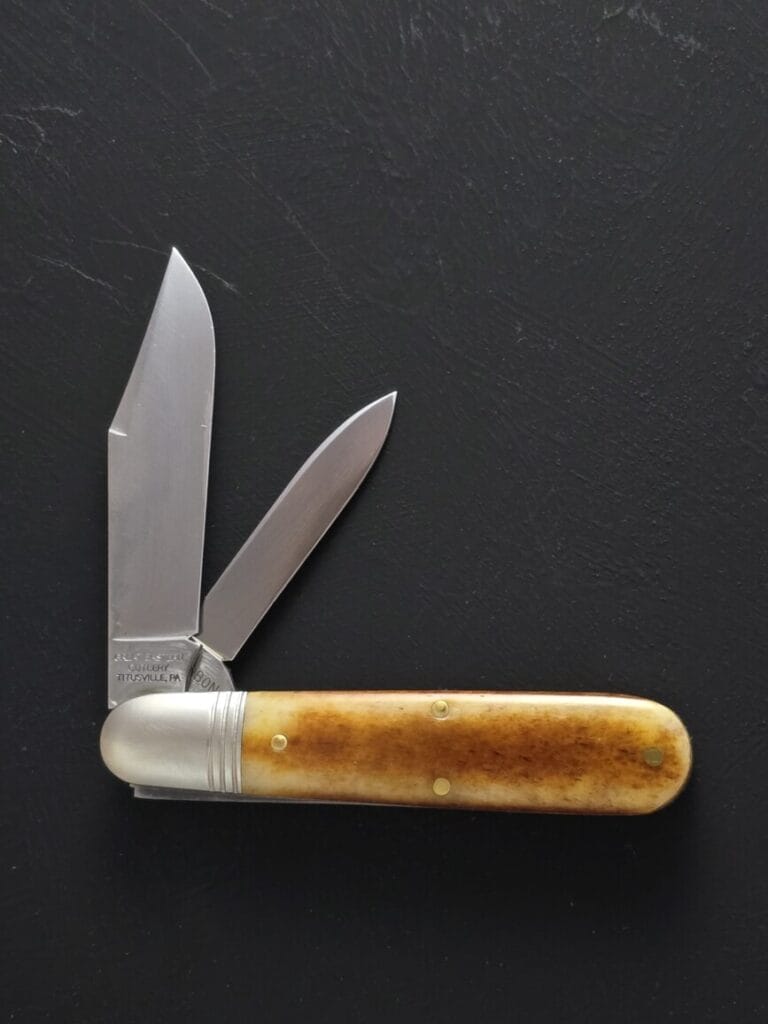 Great Eastern Cutlery #781224 Smooth Autumn Gold Bone knives for sale