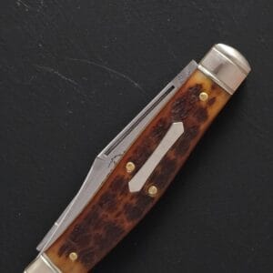 Great Eastern Cutlery #811224 Dark Chestnut Jigged Bone knives for sale