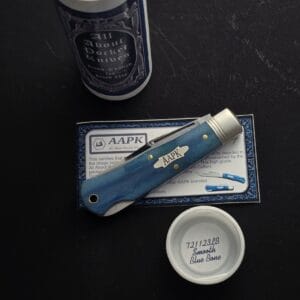 Great Eastern Cutlery #721123 LB Smooth Blue Bone 1 of 115 SFO for AAPK knives for sale