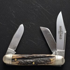 Great Eastern Cutlery #661317 Sambar Stag knives for sale