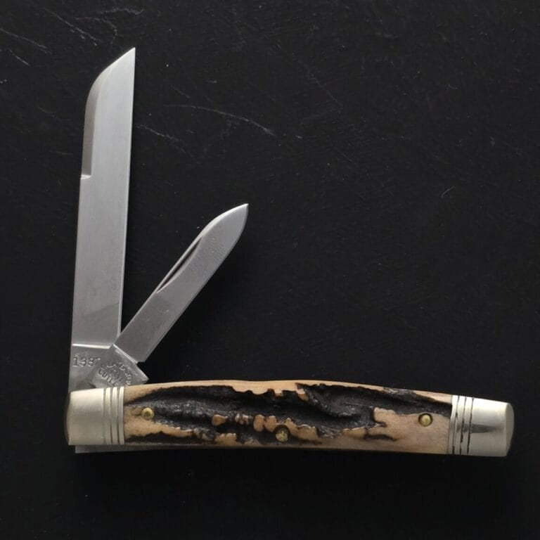 Great Eastern Cutlery #133217 Sambar Stag knives for sale