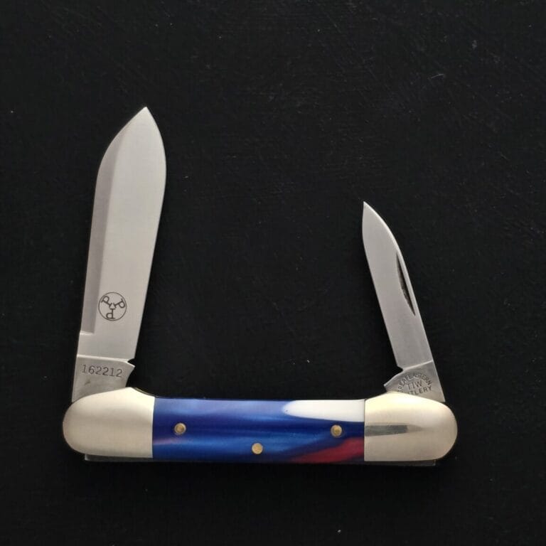 Great Eastern Cutlery #162212 Patriot Acrylic Little Indian Girl knives for sale