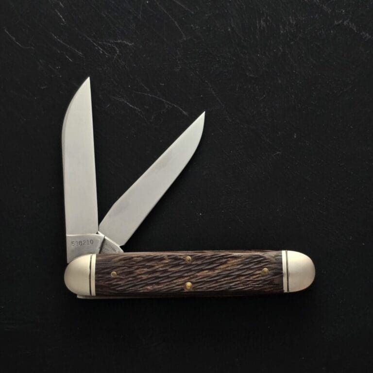 Great Eastern Cutlery #538210 Wenge Jigged Wood Beaver knives for sale