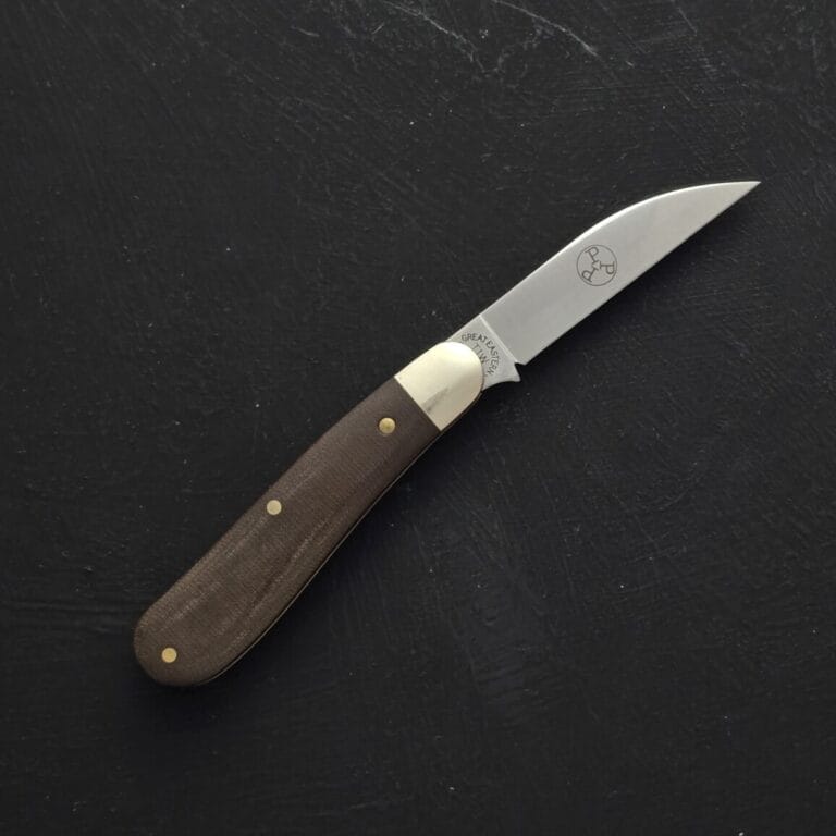 Great Eastern Cutlery #180116 OD Green Linen Micarta knives for sale