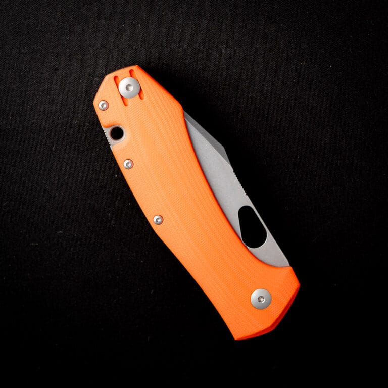 GiantMouse ACE Grand - Orange G10 Discounted "Rescue Mouse" knives for sale