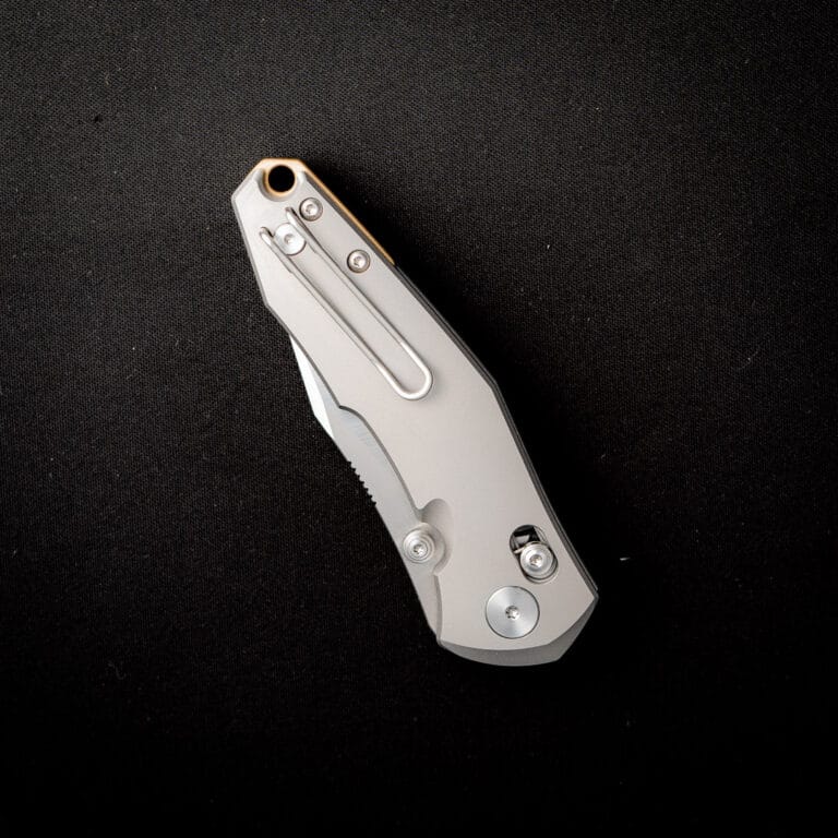 GiantMouse ACE Nazca - Titanium Discounted "Rescue Mouse" knives for sale