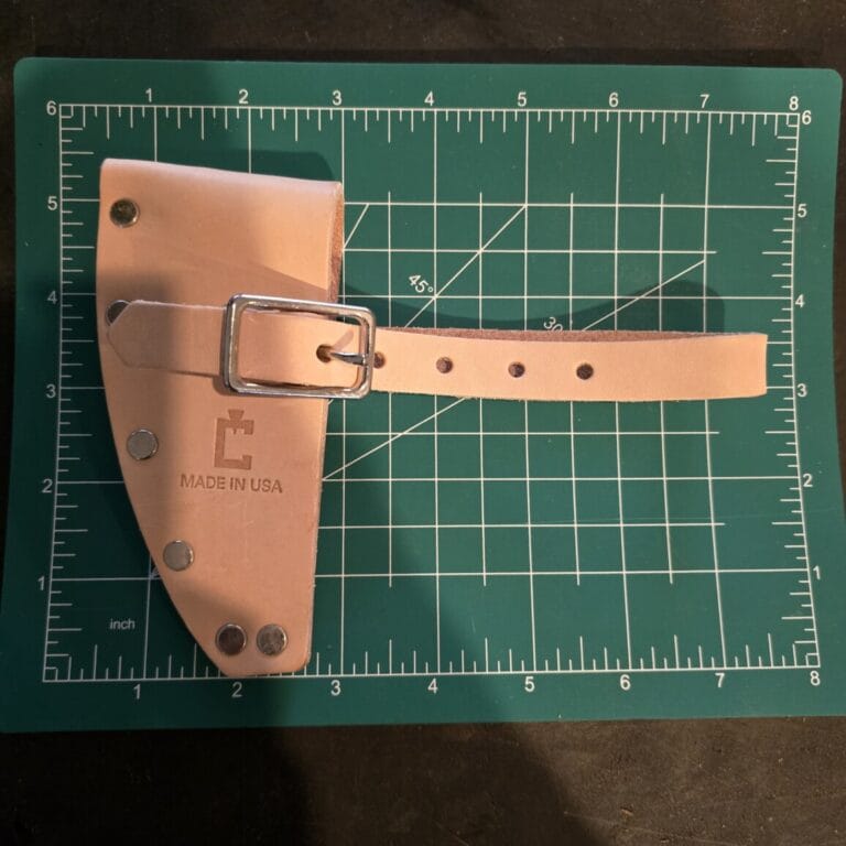 Leather Axe Blade Sheath knives for sale