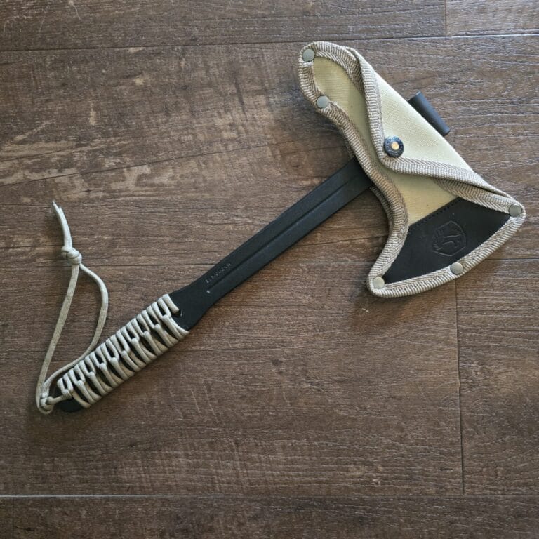 Condor THROWING AXE, SINGLE BIT Designed by: ARLAN D. LOTHE knives for sale