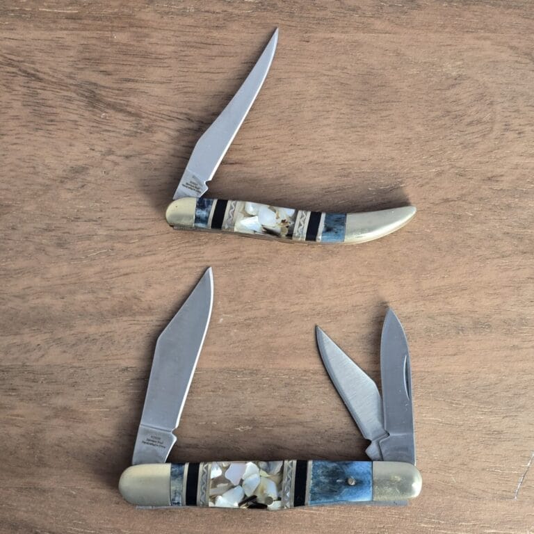 Kissing Crane Set of 2 Slip Joint Knives knives for sale