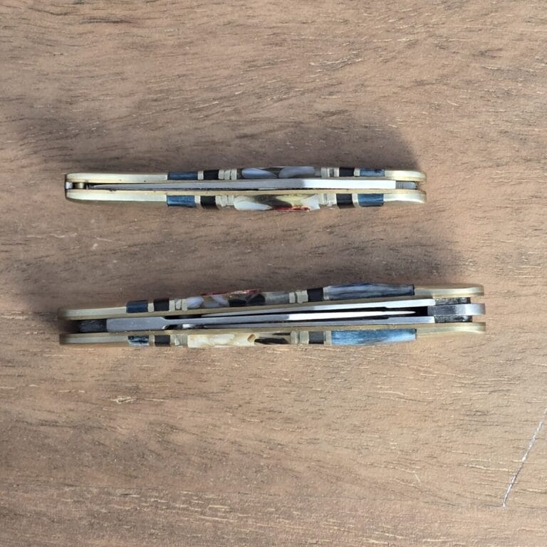 Kissing Crane Set of 2 Slip Joint Knives knives for sale