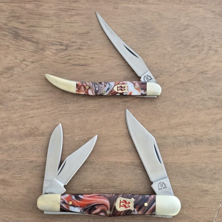 Kissing Crane Set of 2 Slip Joint Knives knives for sale