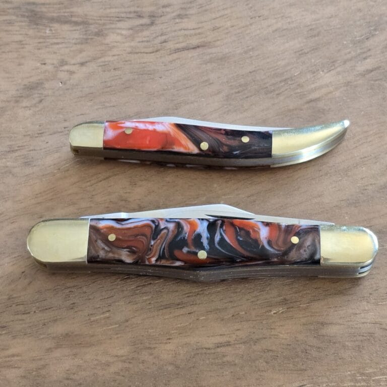 Kissing Crane Set of 2 Slip Joint Knives knives for sale