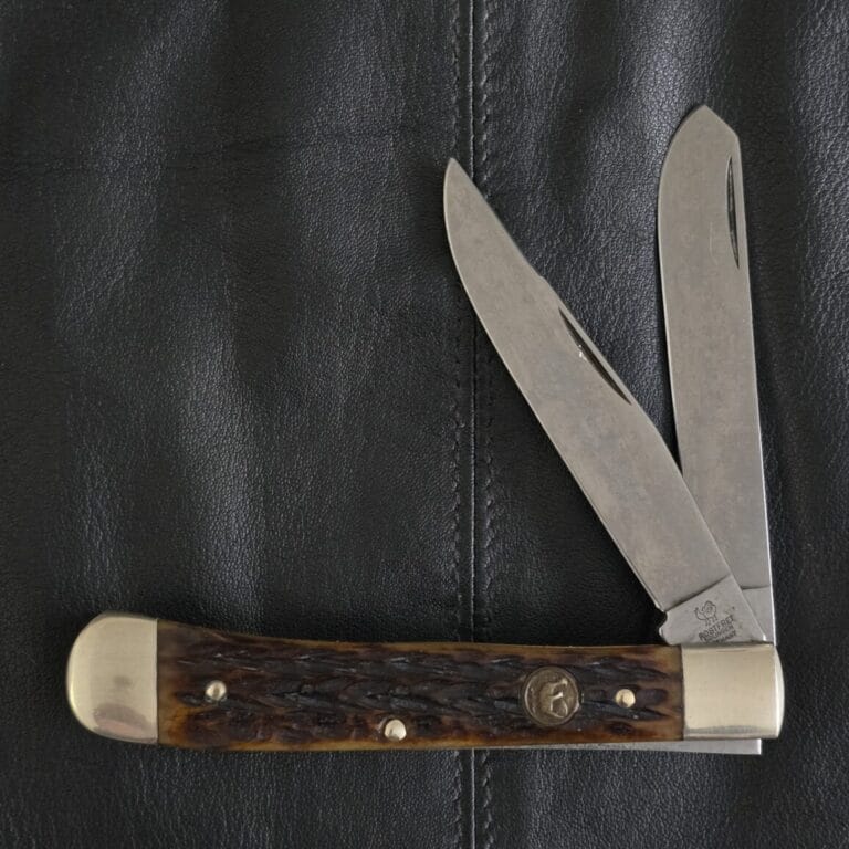 Vintage German Folding Knife Hen & Rooster/ Bertram 312-AP knives for sale