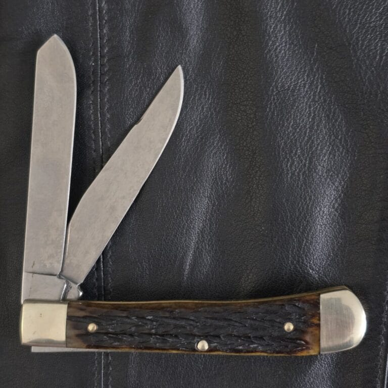 Vintage German Folding Knife Hen & Rooster/ Bertram 312-AP knives for sale