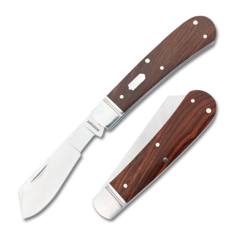 RoseCraft Blades Mill Creek Cotton Sampler Rosewood RCT024-RSW knives for sale