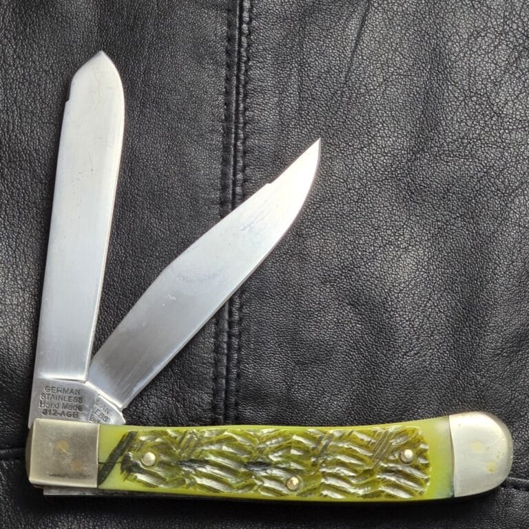 Vintage German Folding Knife Hen & Rooster/ Bertram 612-AGF knives for sale