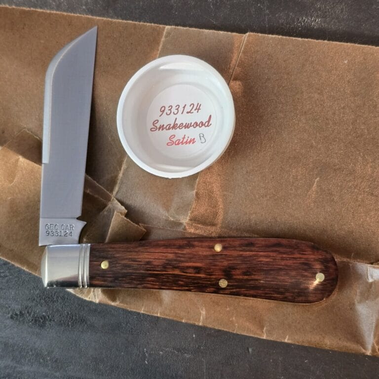 Great Eastern Cutlery #933124 Satin Snakewood "b" knives for sale