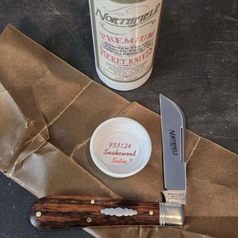 Great Eastern Cutlery #933124 Satin Snakewood "a" knives for sale