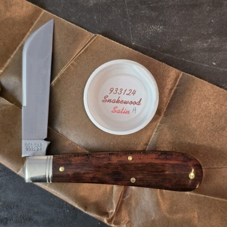 Great Eastern Cutlery #933124 Satin Snakewood "a" knives for sale