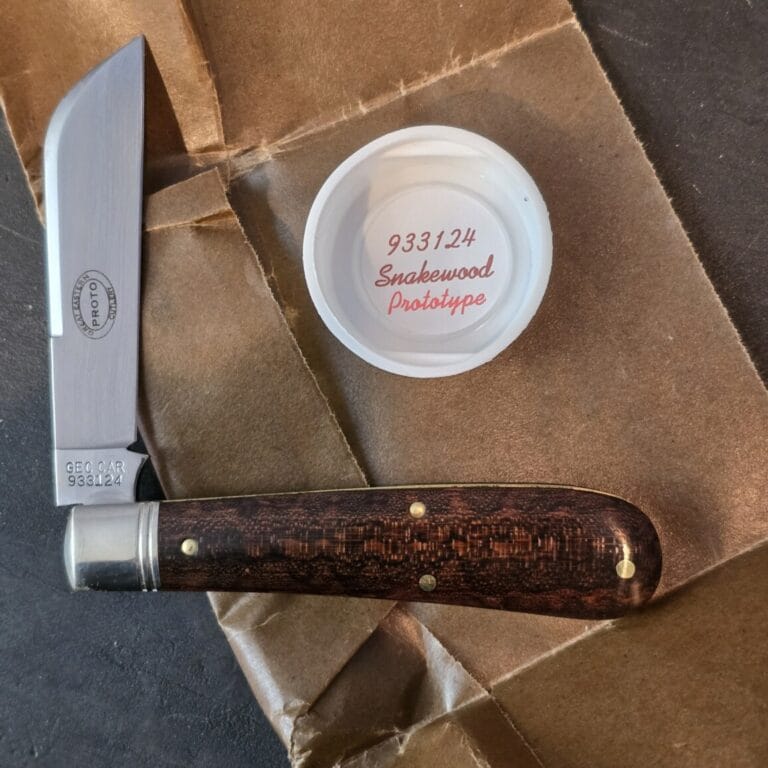 Great Eastern Cutlery #933124 Snakewood PROTOTYPE knives for sale