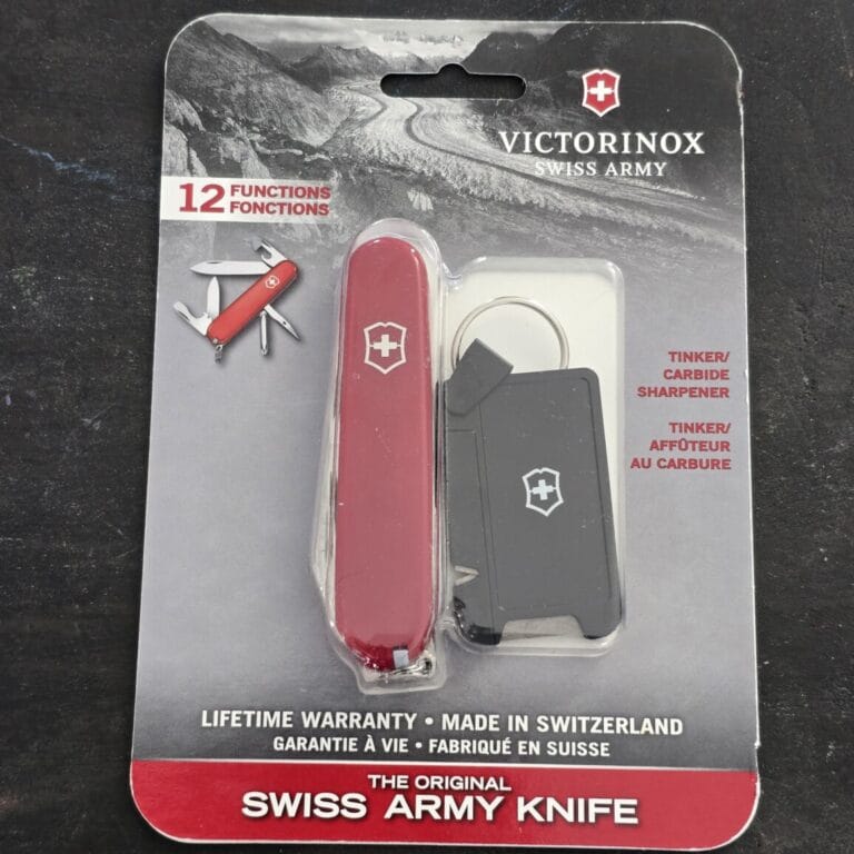 Victorinox Swiss Army Tinker 12 function pocket tool (includes bonus sharpener) knives for sale