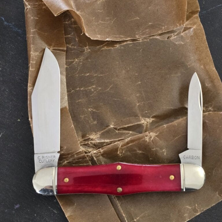 Great Eastern Cutlery #321224 Smooth Red Camel Bone (Traditional Pocket Knives SFO) knives for sale