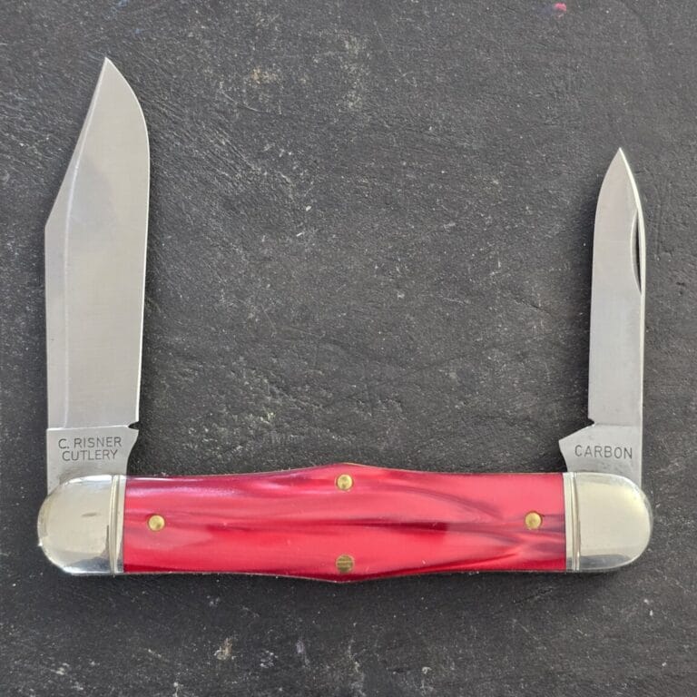 Great Eastern Cutlery #321224 Red Pearl Acrylic (Traditional Pocket Knives SFO) knives for sale