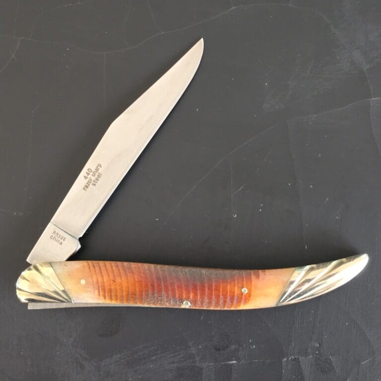 Rough Rider Giant Toothpick in Brown Bone knives for sale