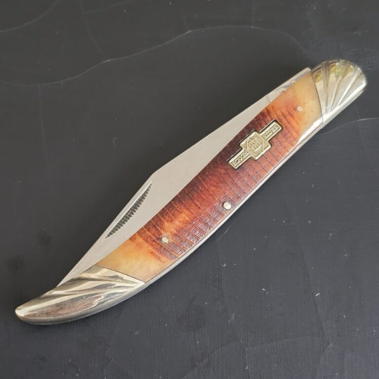 Rough Rider Giant Toothpick in Brown Bone knives for sale